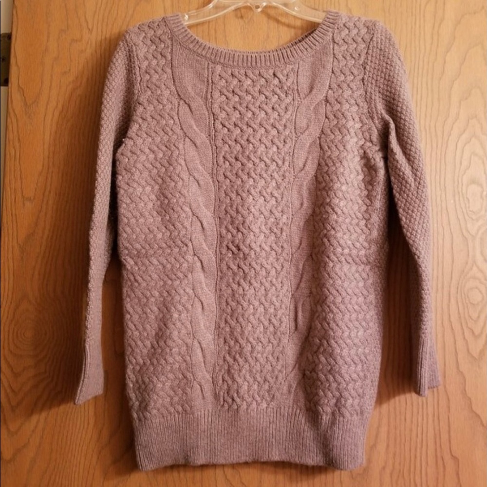 NWOT Light Brown Loft Sweater Size XS